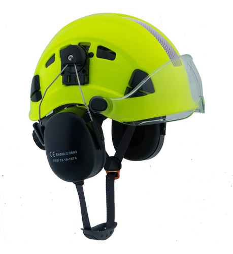 Arborist - Casco Forestal De Seguridad Con Visera Y Orejeras