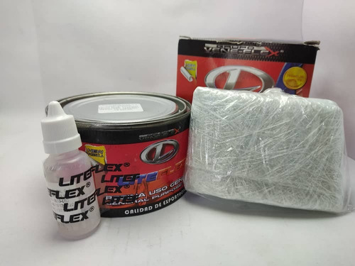 Kit Fibra De Vidrio Liteflex 1/4 Gl