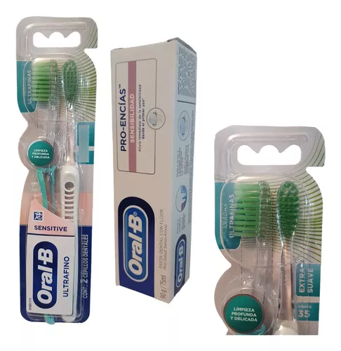 CEPILLO ULTRAFINO 35S CON 2 ORAL-B