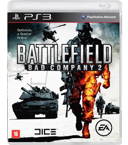 Battlefield: Bad Company 2 Ps3 Usado Mídia Física Completo