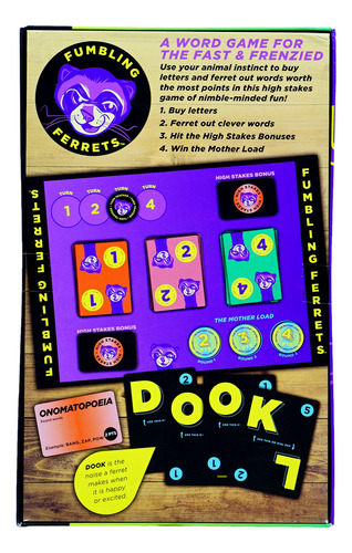 Bicycle Word Game Fast & Frenzied Fumbling Ferrets