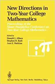 New Directions In Twoyear College Mathematics Proceedings Of