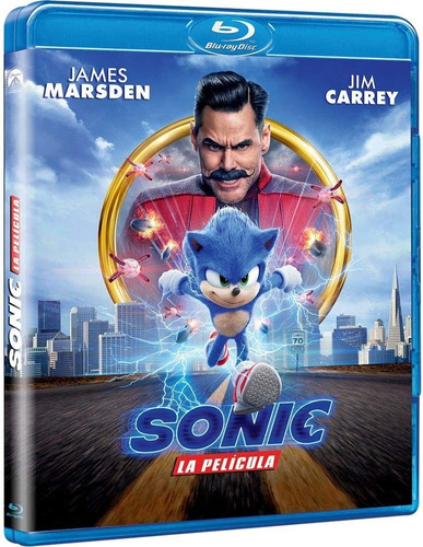 Sonic: La Película / Bluray Nuevo