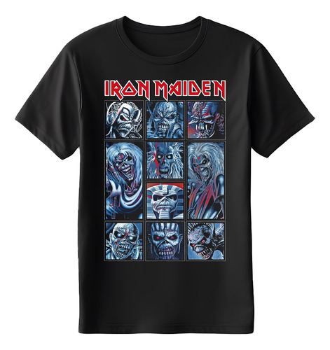 Playera Iron Maiden Unisex - Estilo Único Y Rockero