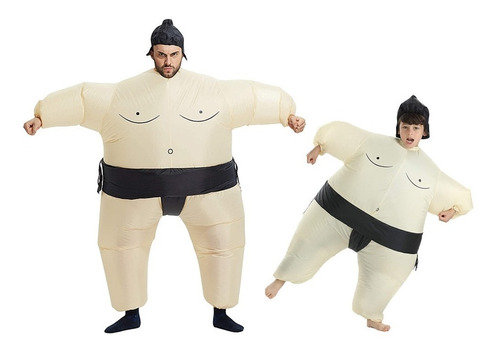 Disfraz Inflable Luchador De Sumo Fiesta Halloween