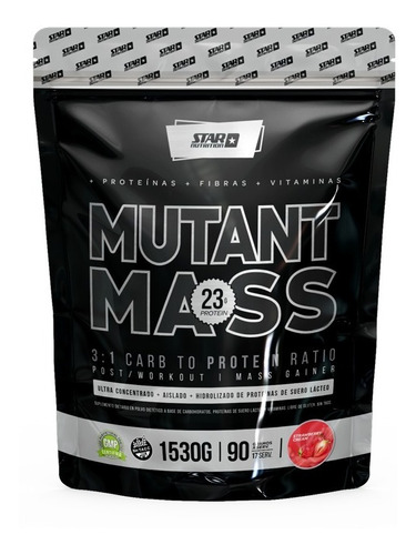 Mutant Mass Star Nutrition 1530 G  Ganador  De Masa Muscular