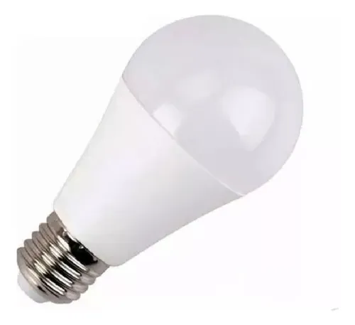 Lampara Bulbo Led A60 Eco 12w E27 Luz Dia Calida Tbcin X5 *