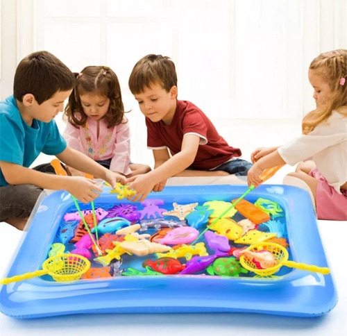 Juego Pesca Milagrosa Piscina Niños- Niñas Acuático