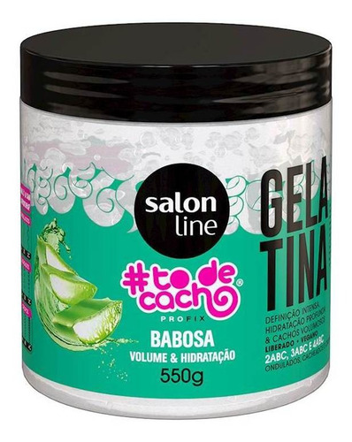 Salon Line.todecacho .jelly Aloe. Volumão E Hidratación.550g