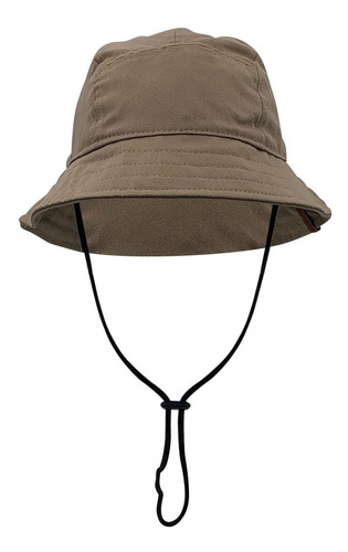 Bucket Hat Sombrero Piluso 5-panel Diseño Algodón Tira Ajust
