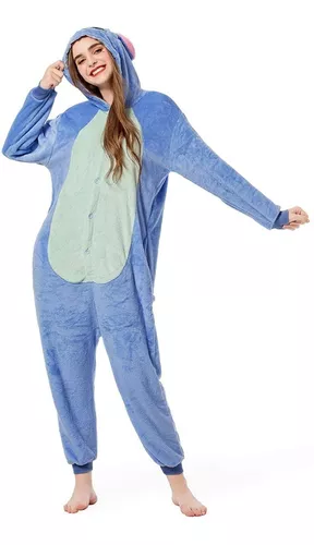 Pijama Meleluco Disfraz Cosplay Adulto Stitch 