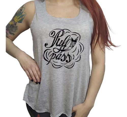 Musculosa Dama Puff Puff Pass