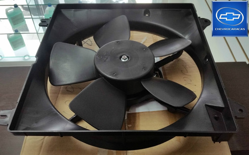 Imagen 2 de 7 de Electroventilador Radiador Optra Original Gm - Tienda Fisica