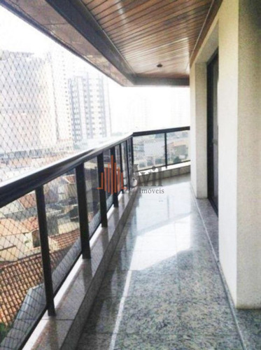 Imagem 5 de 15 de Espetacular Apartamento Residencial À Venda, Tatuapé, São Paul. 3 Suites. - Av537