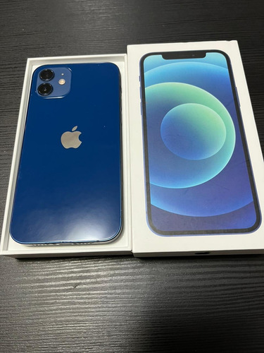 iPhone 12, 256 Gb Azul, Como Nuevo Y De Regalo Airtag! (Usado)