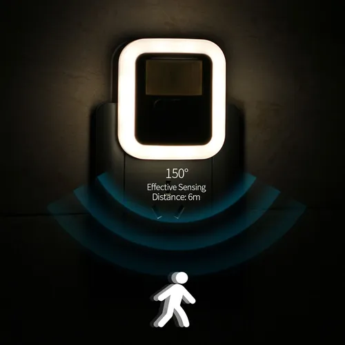 Enchufe Led De Movimiento Con Sensor De Luz Nocturna Pequeño