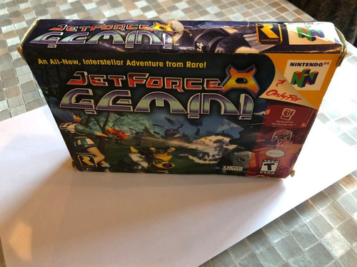 Jetforce Gemini Nintendo 64 En Caja Con Manual
