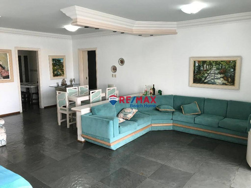 Imagem 3 de 25 de Excelente Apartamento À Venda Na Praia Da Enseada Com 4 Quartos E Lazer Completo - 100m Da Praia Próximo Ao Casa Grande Hotel - Ap0425