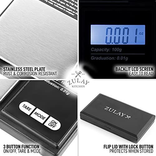 Balanza Digital De Gramos 0,01 G/100 G Balanza Para Joyería
