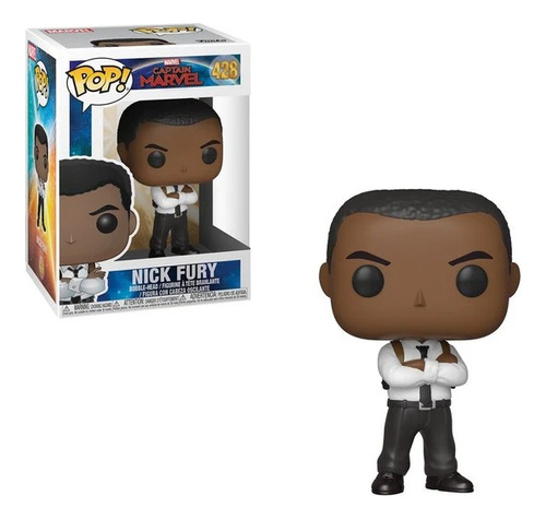 Nick Fury Marvel Funko Pop ( Detalle En Caja )