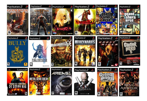 Promo 3 Juegos De Ps2 A Eleccion Tenemos Todos Los Titulos!!