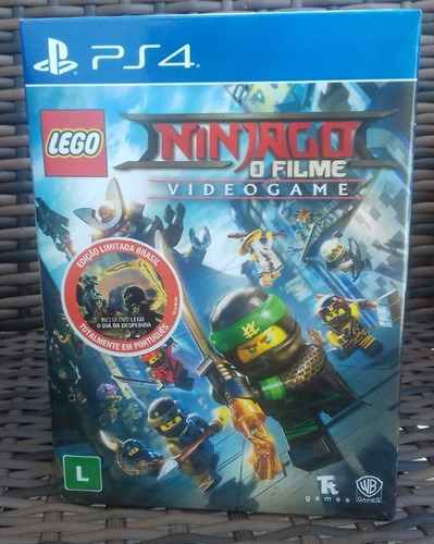 Jogo Lego Ps4 Ninjago + Filme Disco Físico Dublado Português