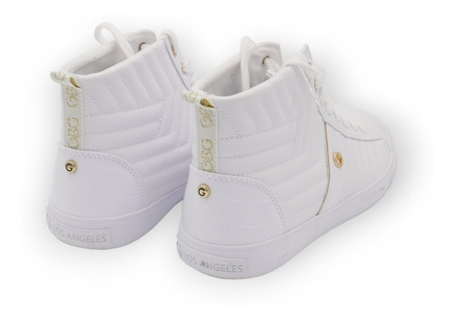 Zapatillas De Mujer Gbg By Guess Los Angeles Caña Alta
