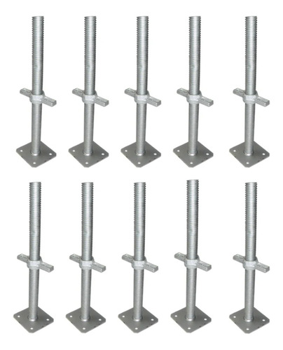 Tornillo Nivelador Andamio 10 Piez 50cm 33mm Cayam Ct5033-10