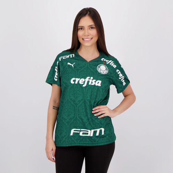 camisa feminina do palmeiras 2019