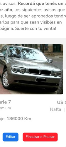 BMW Serie 7 4.4 745ia Premium