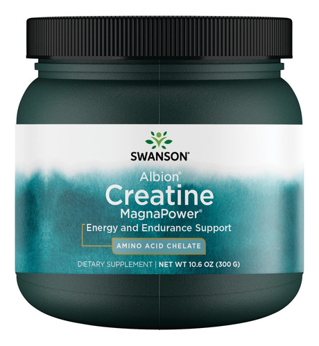 Swanson Albion Creatine Magnapower 10.6 Oz Pwdr Sabor Sin sabor