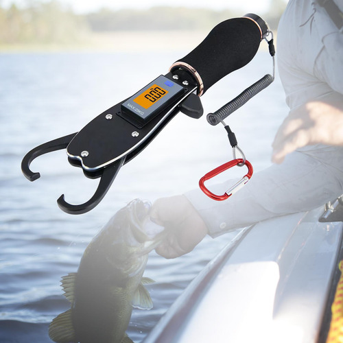 Pinza Para Peces Con Báscula Profesional, Gancho Para Agua