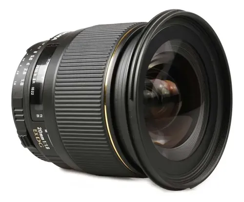 Objetiva Sigma 20mm F1.8 Ex Dg Nikon Seminova Impecável