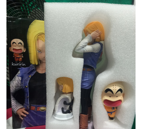 Androide 18 (lazuli). Y Krillin