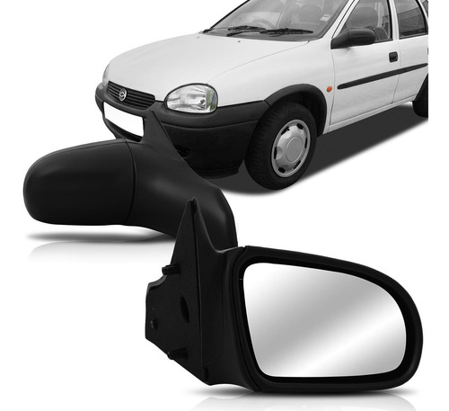 Par Retrovisor Corsa 94 A 99 00 01 2002 Controle Manual