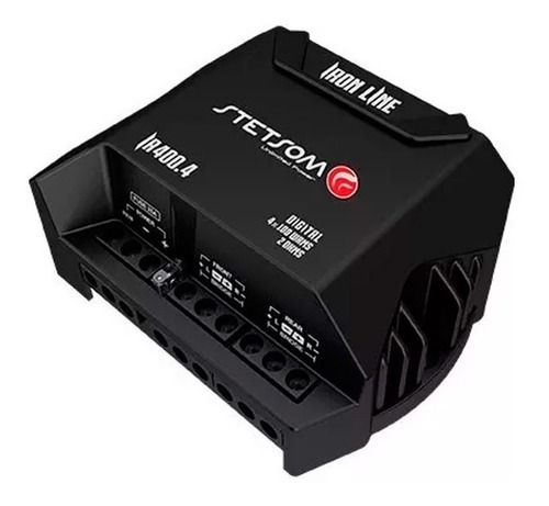 Imagem 4 de 6 de Módulo Amplificador Stetsom Iron Line Ir 400.4 400w Rms 4 C