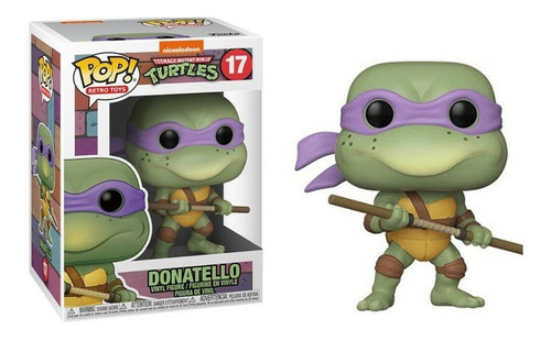 Funko Pop Donatello 17° Tortugas Ninjas - Audiojuegos