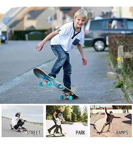 Patinetas Completas Para Niños Y Adultos, Tabla De Skate Es