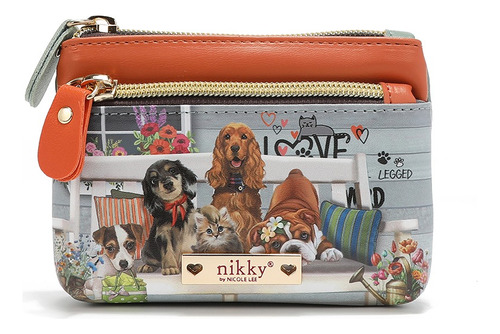 Monedero Estampado One Happy Family Nikky By Nicole Lee Ss24