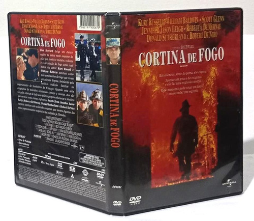 Dvd Cortina De Fogo Kurt Russel Robert De Niro Otimo Filme
