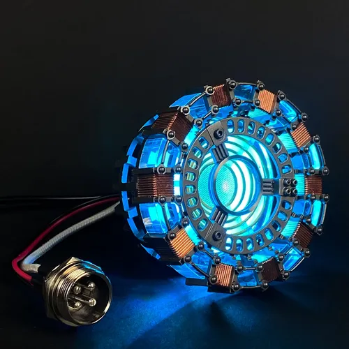 Arc Reactor Iron Man Con Relación 1:1 Con Sensor De Vibracio