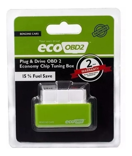 Eco Obd2 Gasolina Álcool Economia Comb Até15% Pronta Entrega