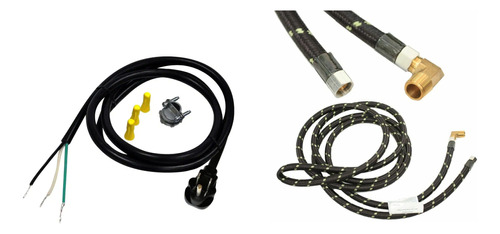 Kit De Instalación Lavaplatos Whirlpool Manguera Y Cable