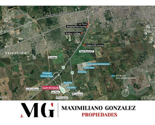 Imagen 4 de 4 de Lote En Venta Barrio San Roque , Canning Village