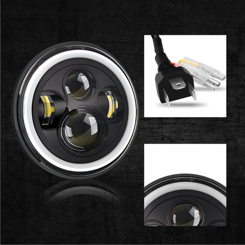 Cd Faro Led Redondo De 7 Pulgadas Para Camión 4 X 4