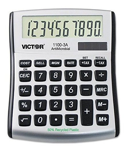 Calculadora Básica Victor 11003a 1100-3a Calculadora De Escr