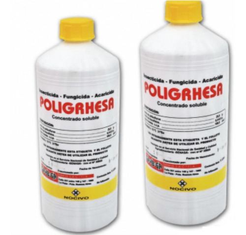 Acaricida Insecticida Y Funguicida Poligrhesa X 1 Litro