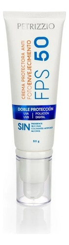 Petrizzio Crema Protectora Fps50uva/uvba/ Fotoenvejecimiento