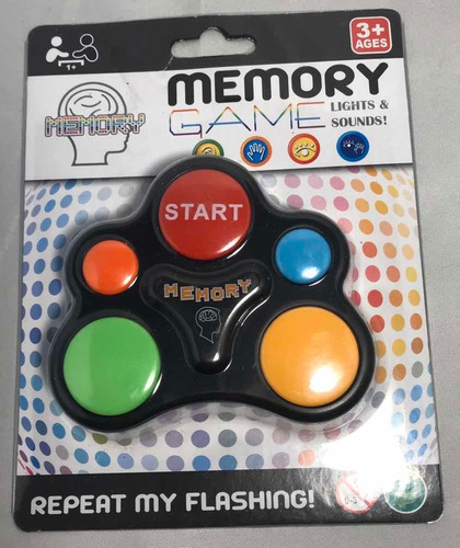 Juego Memory Simil Simon Luces Cadaques