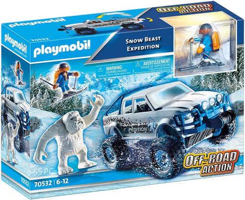 Juego Playmobil Off-road Action Snow Beast Expedition 55 Pc
